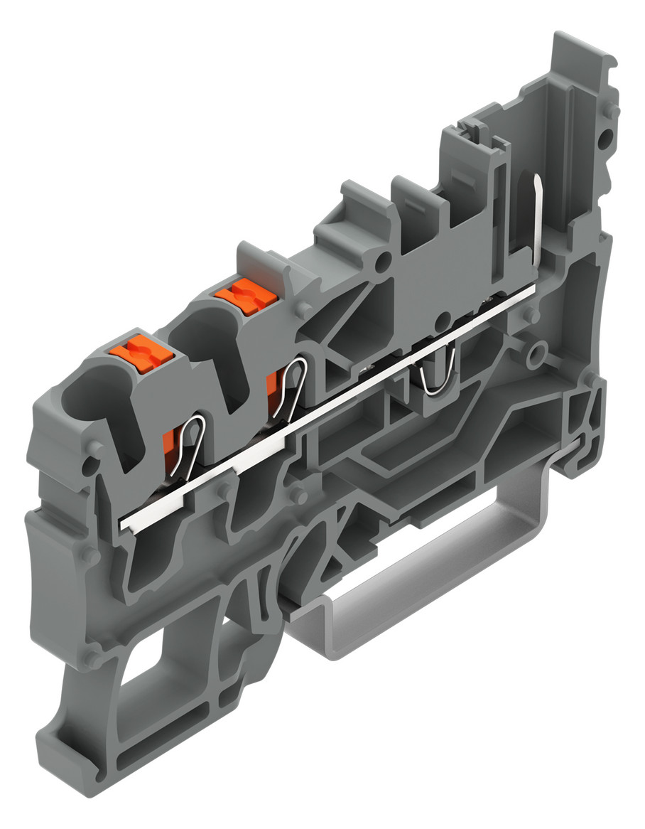 Reihenklemme 0,25-4qmm 1Etage 3kl gr 24A TS35 Hutschiene TH35