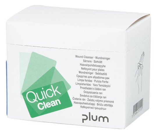 PLUM-Nachfüllpackung Wundreinigungstuch QuickClean -...