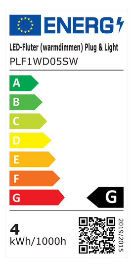 LED-Büroleuchte 4,8W 2700K 290lm sw IP20