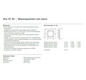 Rahmen 2f rws TX_44 Kst Unterputzmontage Thermopl