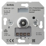 GIRA Dali-Power-Potentiometer Einsatz UP DALI...