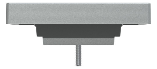 Zentralplatte UAE/IAE 1f System M alu Schraubbef