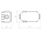 Elektronikdose oval luftd ECON Kst oval IP2X