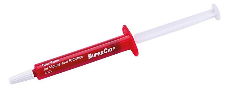Bild Ersatzköder Spritze für Ratten-/ Mausefal le SuperCat 2x 3g Swissinno Solution-4