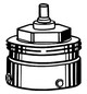 Heimeier Adapter auf Danfoss RAVL-Ventilunterteil