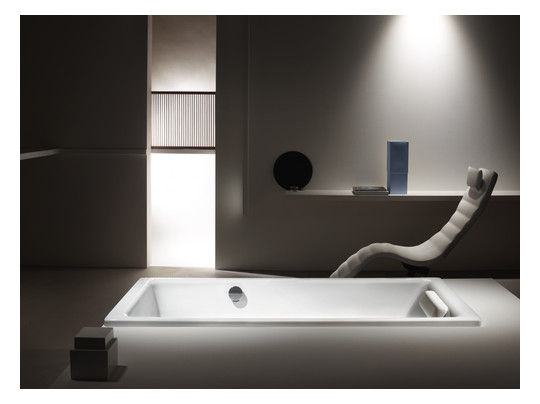Kaldewei Badewanne PURO 657 180x80cm, Überlauf seitlich links, Standard, weiß