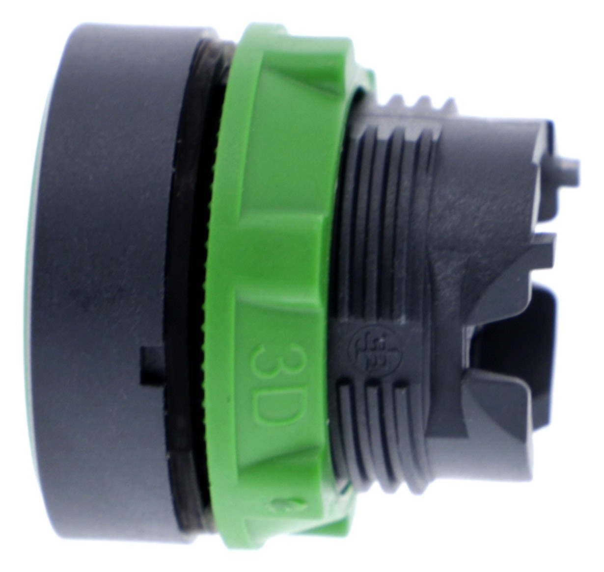 Drucktaster Front 1f gn Ø22,5mm rnd IP66 Tastend