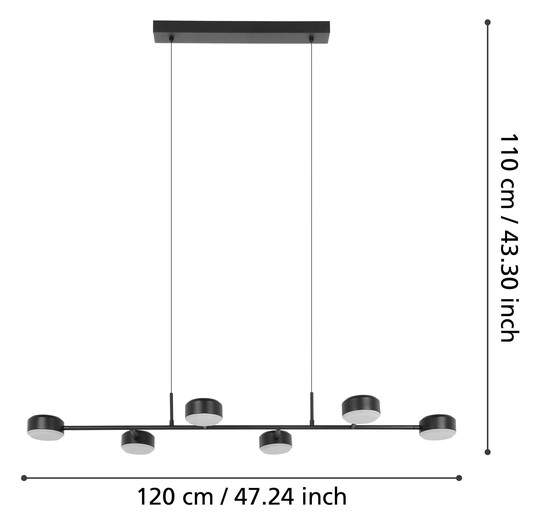 EGLO LED-Hängeleuchte/6           900352 