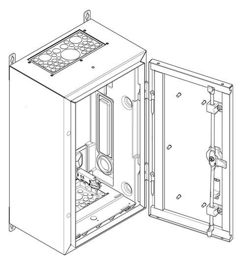ABN System-Gehäuse IP54             SP13 