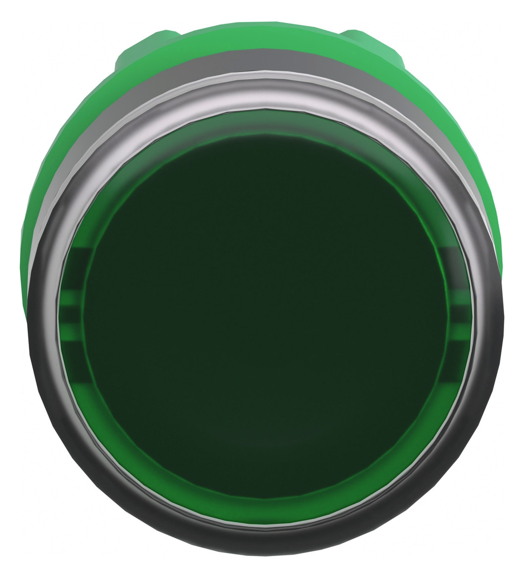 Drucktaster Front 1f gn bel.b Ø22mm rnd IP66 Geeignet für Beleuchtung Tastend