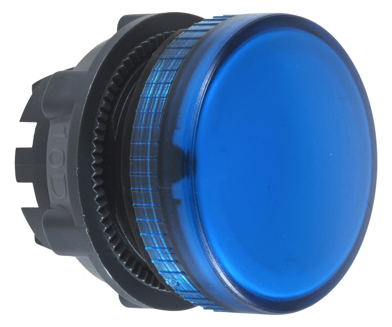Leuchtmelder Front hoch rnd bl Ø22mm 1st Kst IP66
