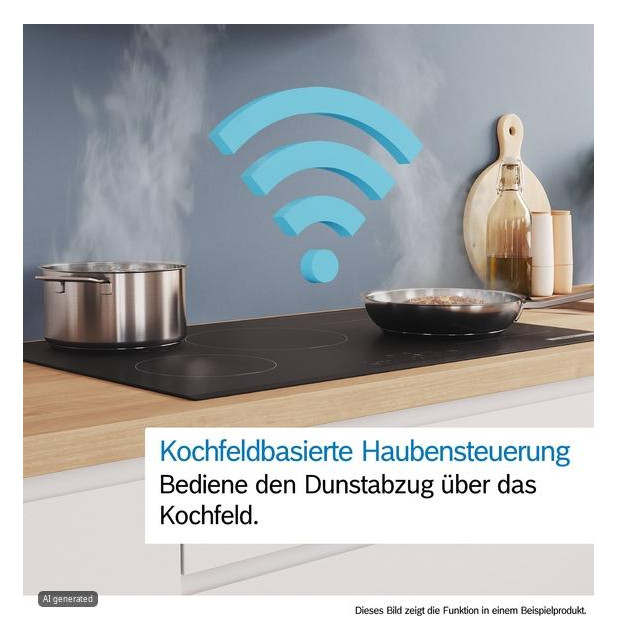 Deckendunstabzug 888mm ws A 56dB Ø150mm 450cbm/h LED 3st Abl/Uml T510mm