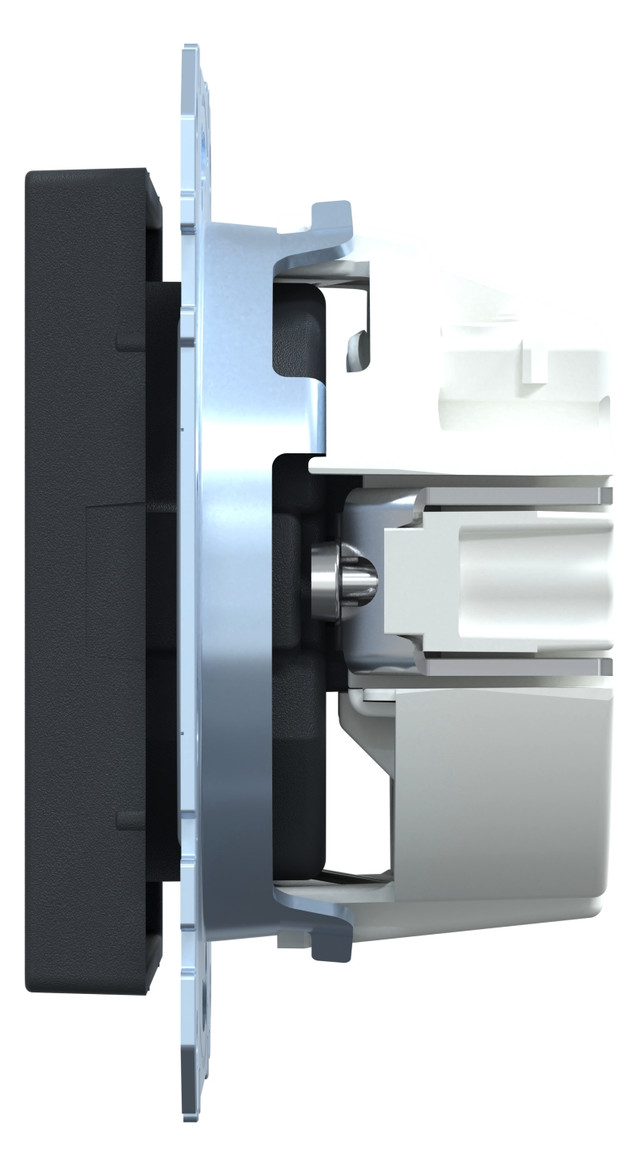 Steckdose 1f anth mt System M UP IP20