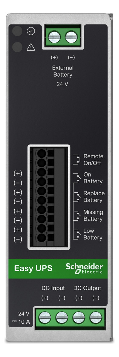 Netzteil DC 24V/DC Kurzschl.fest 240VA 240W Stabilisiert f.Reiheneinb IP20