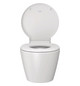 Duravit WC-Sitz Starck 1 mit Absenkautomatik, abnehmbar, mit Scharnierwelle, weiß