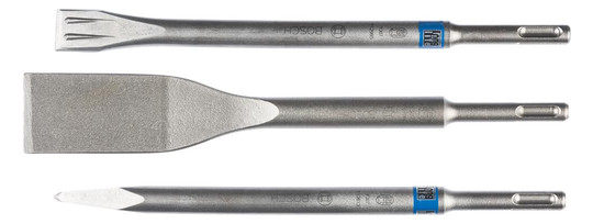 BOSCH-SDS-plus-Meissel-Set - 3-teilig, 250mm