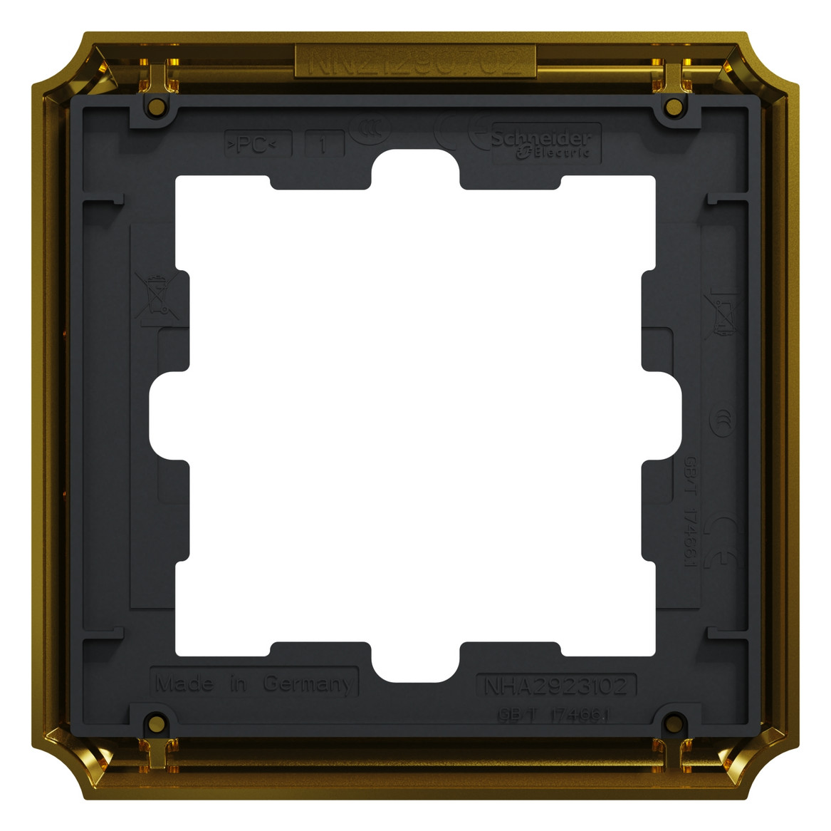 Rahmen 1f go glz Metall Edst