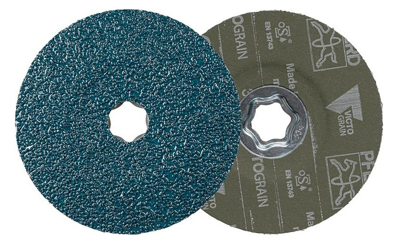 Bild Fiberschleifscheibe CC-FS 125mm STEEL VI CTOGRAIN K 80+ Pferd-0