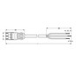 Systemverbindung 3p Serie 771 H05VV-F sw 1,5qmm 3x1,5qmm L1000mm Stecker fr.Ende