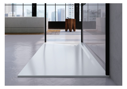 Kaldewei Duschwanne SUPERPLAN 1850-1 90x110x2,5cm, Secure Plus, weiß
