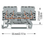 Reihenklemme 0,08-4qmm Serie 870 1Etage 4kl gr 24A Hutschiene TH35