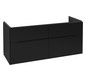 V&B Waschtisch-Unterschrank Subway 3.0 127,2x56,6x47,8cm, ohne LED/Griff Volcano black, volcano black