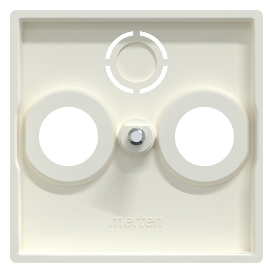 Zentralplatte Sat/TV/Radi System M polws 3f Schraubbef