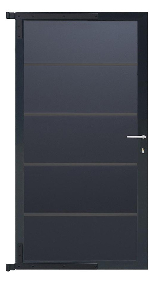 Bild FARÖ-Tor-Komplettset 90 x 173 cm, anthra zit/anthrazit - n.a.-0