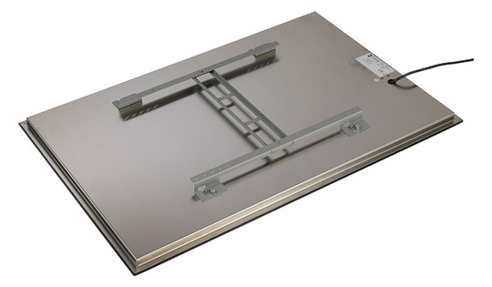 Spiegel-Heizelement IP00 400W Alu 1stuf 220-240V 900x600x38mm