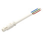 Systemverbindung 3p Serie 774 H05VV-F ws 2,5qmm 3x2,5qmm L8000mm Buchse fr.Ende
