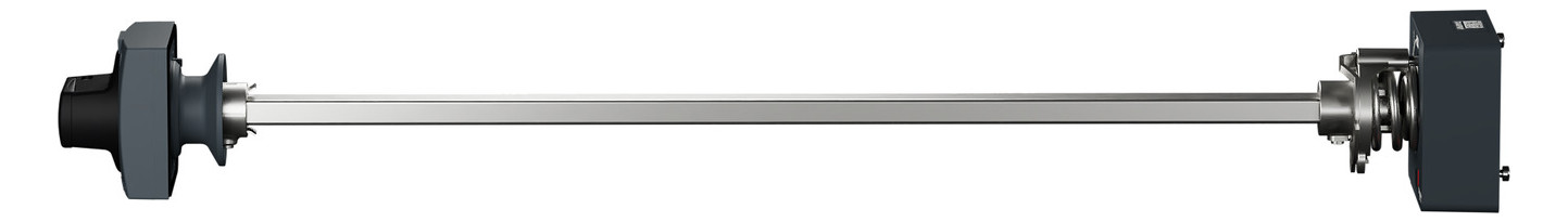 Handgriff sw m.Achse Mit Achse f.Leistungss