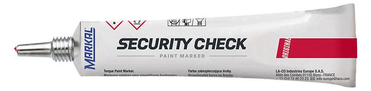 Bild Markal Security-Check Sicherungslack, ro t-0