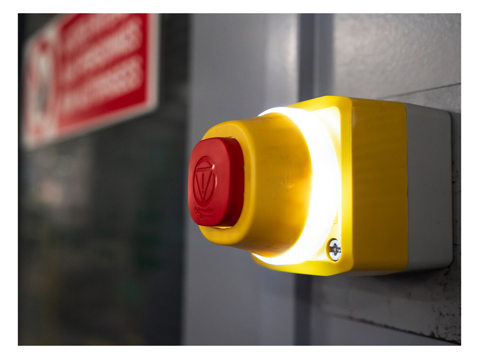 Leuchtmelder Front hoch rnd rt Ø22mm 1st Kst IP66