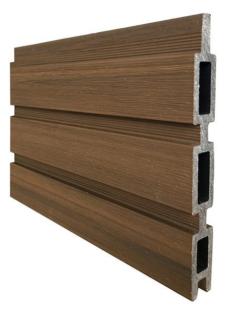 Bild WAREN-Serie, 175x180cm ca. 175 x 180 cm, TEAK silber oder anthrazit WPC-Steckzau - n.a.-0