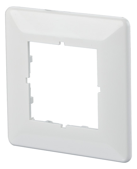 Schalterabdeckrahmen SL-K Datentech rws Kst RAL9010 hfr