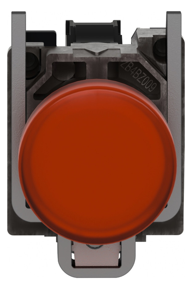 Leuchtmelder komplett 1f LED UC rnd fl Ø22,5mm or IP65