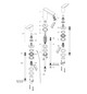 hansgrohe 3-Loch-Waschtisch-Armatur Talis E mit Zugstangen-Ablaufgarnitur, brushed bronze
