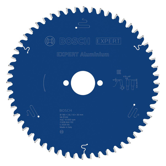 BOSCH-Kreissägeblatt Expert for Aluminium -...