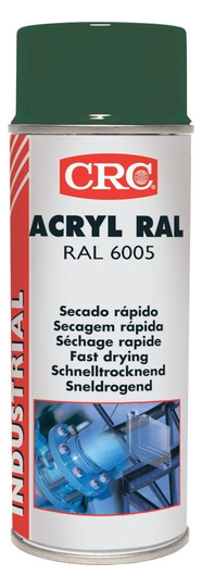 CRC-Acryl-Farblackspray, glänzend RAL6005,...