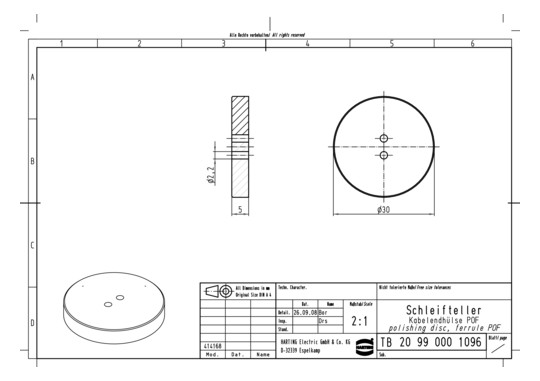 HART Polierscheibe Kabelendh 20990001096 
