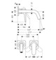 hansgrohe Fertigmontageset Axor Citterio M UP-Waschtisch-Einhebelmischer, Ausladung 167mm, mit Rosetten, brushed red gold
