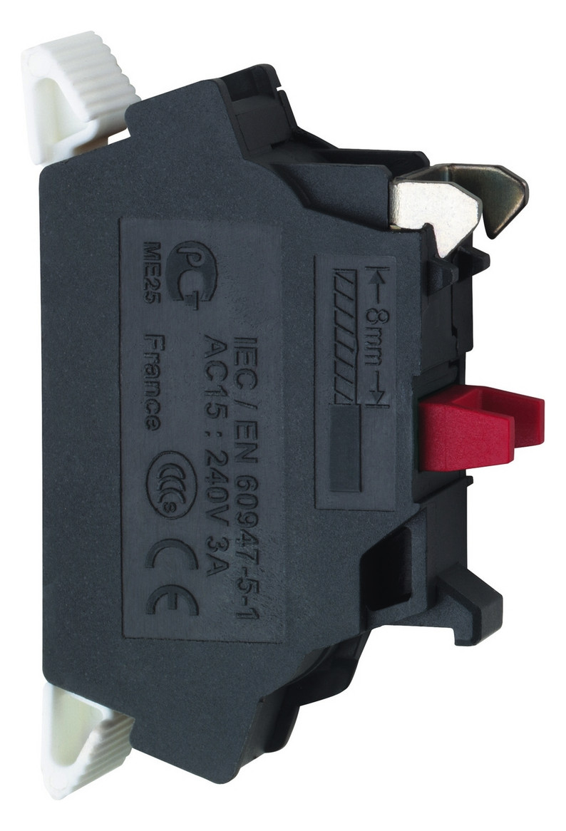 Hilfsschalterblock 1Ö 3A/AC Federzug