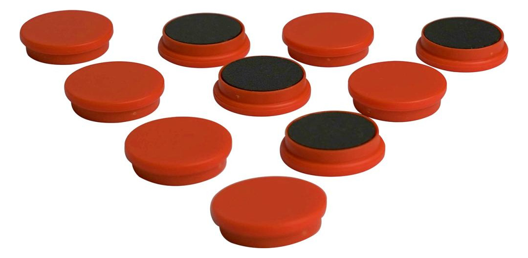Bild Organisationsmagnet rund orange 30mm Ecl ipse - C ECLIPSE MAGNETICS-2