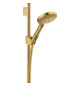 hansgrohe Brauseset Axor Uno 900mm, mit Handbrause, 120mm, 3jet, brushed gold optic