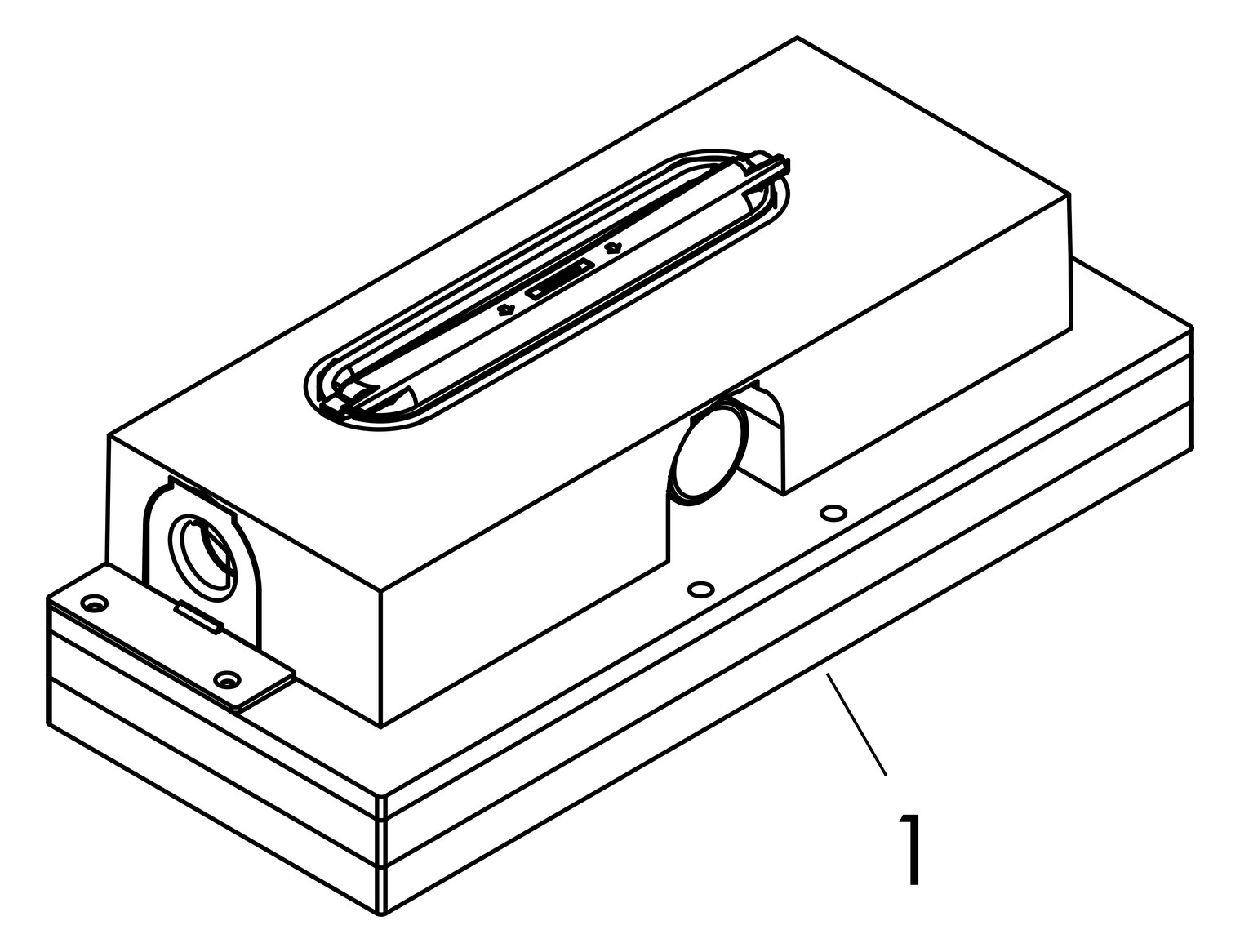hansgrohe uBox universal Installationsset 900 mm, für Duschrinnen Fertigsets