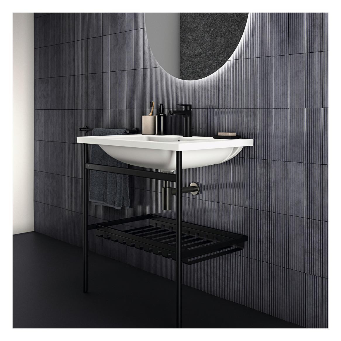 Ideal-Standard Möbel-Waschtisch i.life B 81x51x18cm, mit Hahnloch/Überlauf, weiß Ideal-Standard Möbel-Waschtisch i.life B 81x51x18cm, mit Hahnloch/Überlauf, weiß