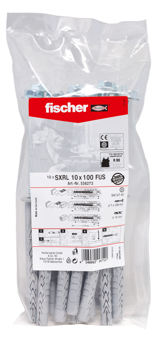Bild Langschaftdübel SXRL 10x100FUS B - fischer-1