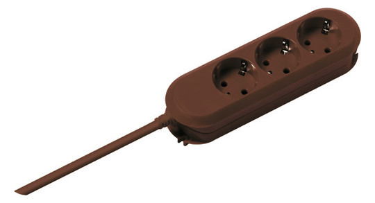 Bachmann Tischsteckdose 3xSchuko 388.471 