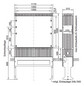 Festplatzverteilerschrank Gr.2 ortsfest 1-türig