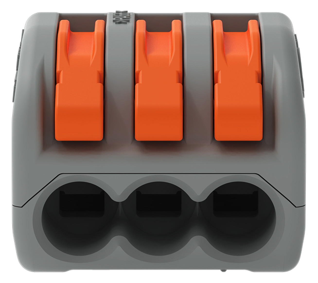 Steckklemme 3f 400V 32A Serie 222 lgr 0,08-2,5qmm m.BetätiHebel f.Massivleiter